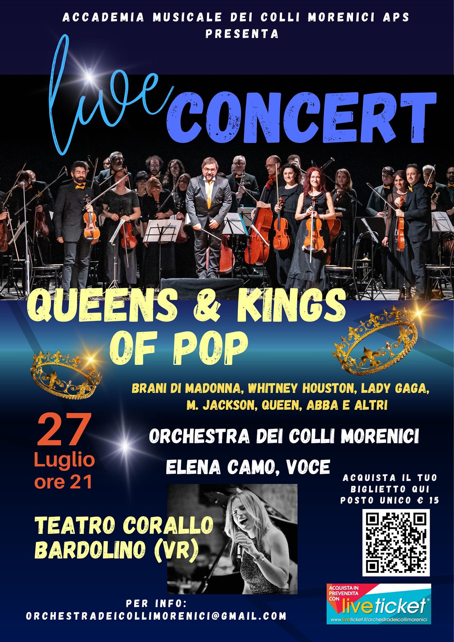 Live Concert "Queens & Kings of Pop"