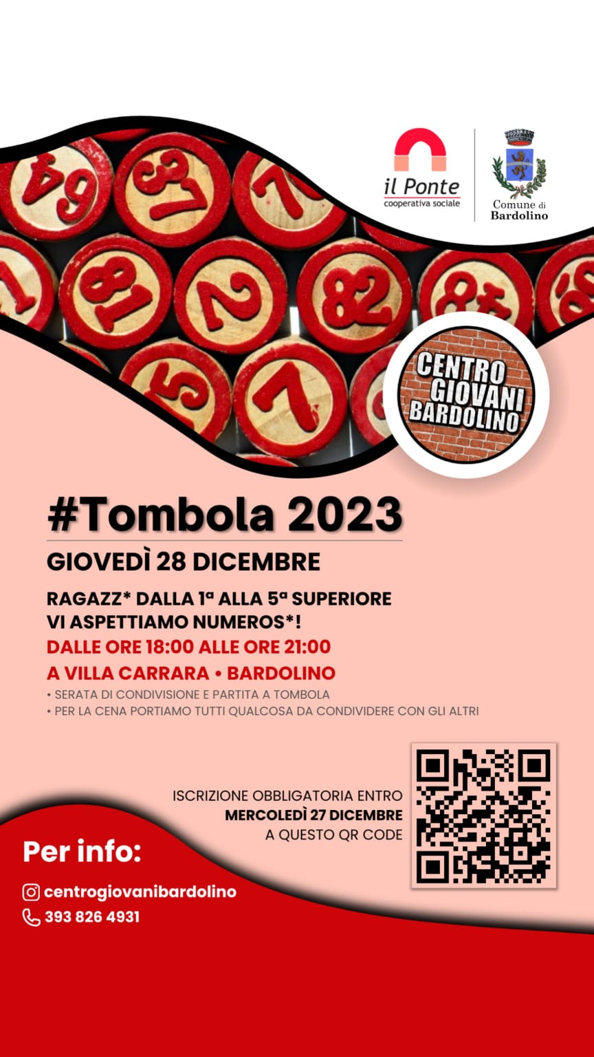 Tombola per ragazze e ragazze delle scuole superiori